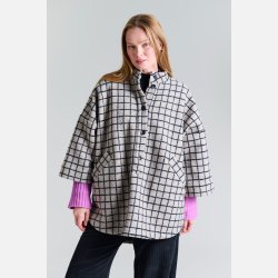 Woollen wire anorak