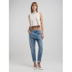 MARTY slim boyfit - lys bl