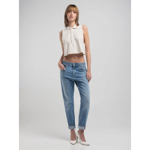 MARTY slim boyfit - lys bl