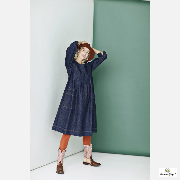 Kjole i denim