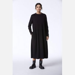Kjole - lang - sort