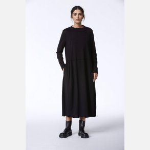 Kjole - lang - sort