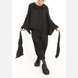 Wrap around shirt - n�lestribet