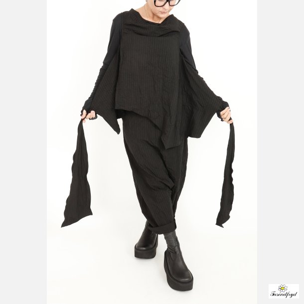 Wrap around shirt - n�lestribet